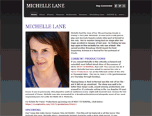 Tablet Screenshot of michelle-lane.com